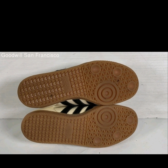 Adidas Samba OG Men's Sneakers - Cream and Black - Picture 6 of 8